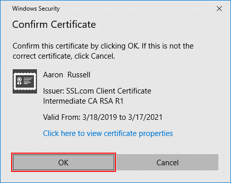 how to install s mime certificate