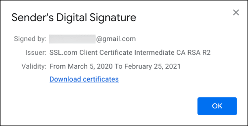 Digitale Unterschrift