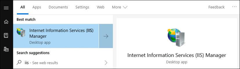 Internet Information Services (IIS)