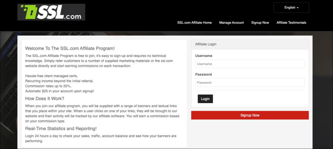 Your SSL.com Account - the Dashboard - SSL.com