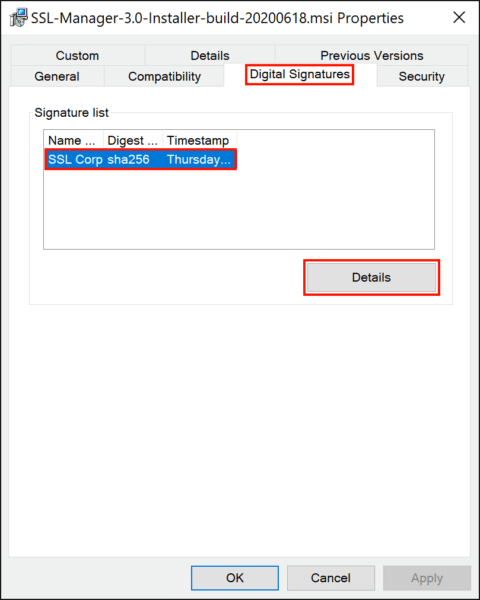 Digital Signatures