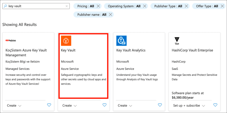 Create a Microsoft Azure Key Vault to Install SSL.com Certificates ...