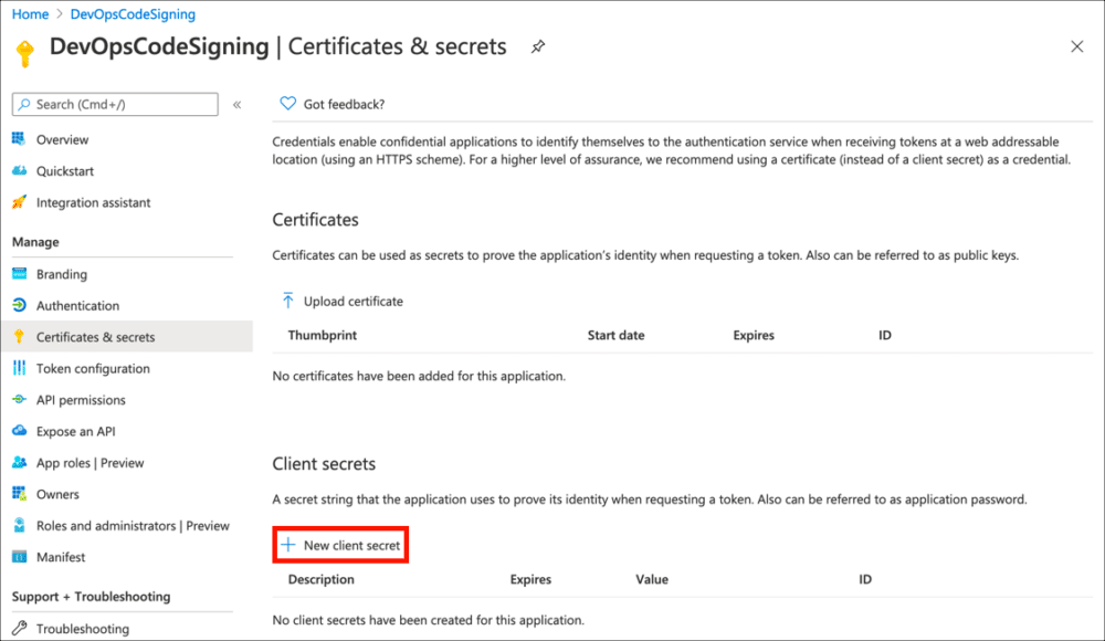 Code Signing with Azure DevOps - SSL.com
