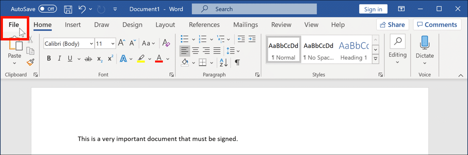 Digitally Signing Microsoft Office 365 Documents 