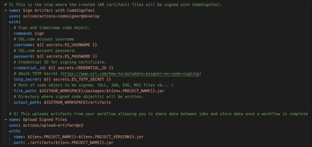 Cloud Code Signing Integration with GitHub Actions - SSL.com