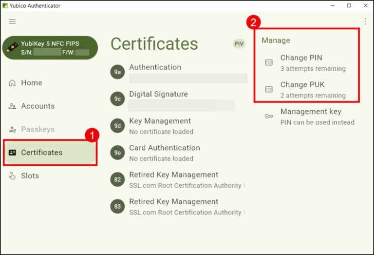 Yubikey Authenticator App Code Generator Key Generation and Attestation with YubiKey for Code Signing ...