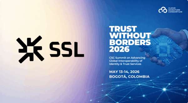 SSL is a regional sponsor of the CSC's Trust Without Borders 2026 Summit